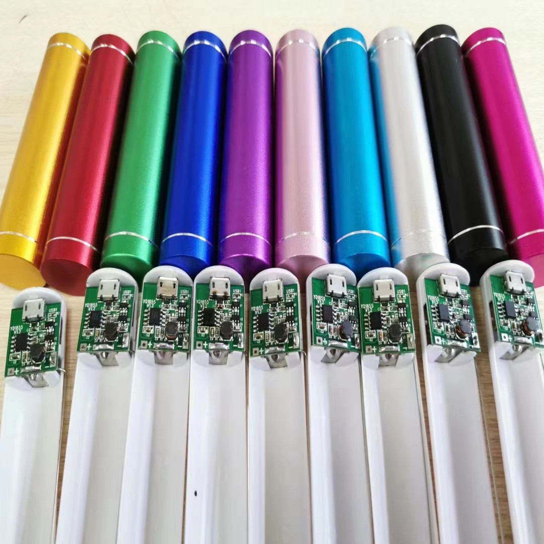 Estuche Redondo para Banco de Energía Portátil, Carcasa de Banco de Energía de Emergencia, Regalo con Logotipo, Estuche Redondo de Aleación de Aluminio