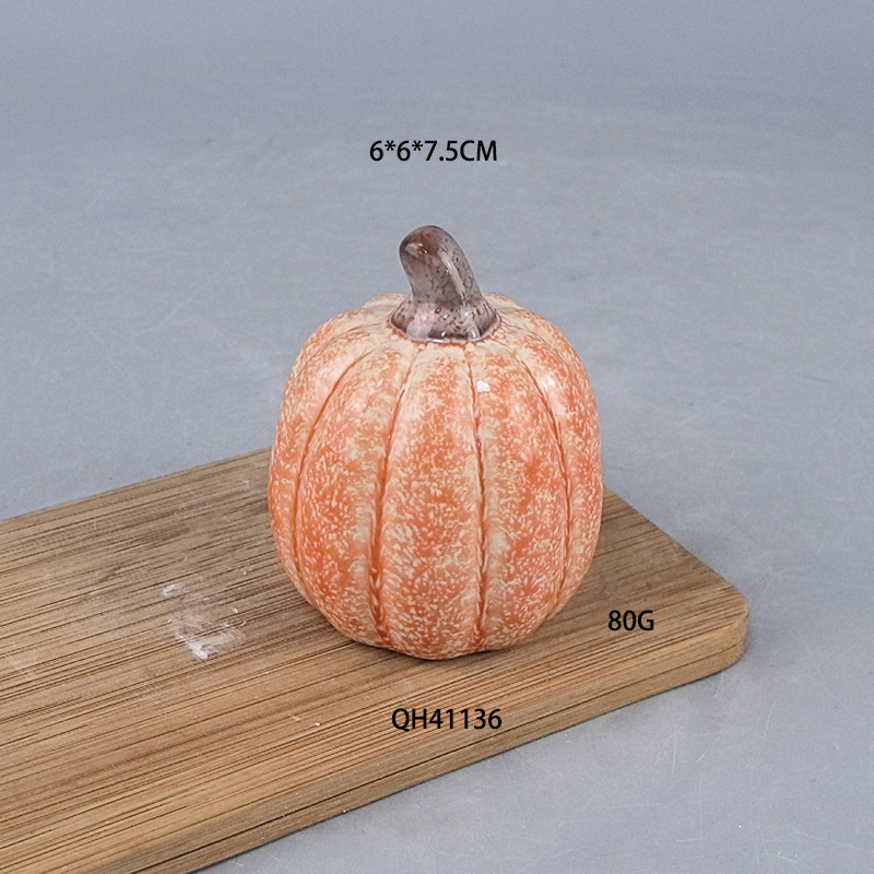 Decoración de Halloween calabaza lámpara decoración escenario Halloween atmósfera galvanizado oro calabaza decoración