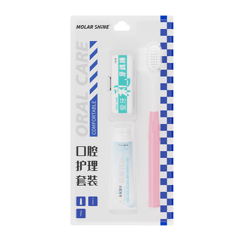 Toothbrush Toothpaste Dental Floss Travel Set Portable Combo Kit Toothbrush Gift Set