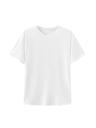 European and American-style round-neck short-sleeved T-shirt with layered bow pattern print—new summer women’s top