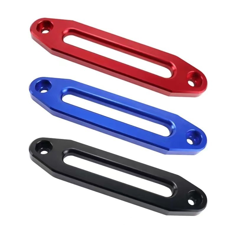 Winch guide off-road vehicle winch aluminum guide block rope frame rope stopper accessories guide rope nylon rope winch rope out