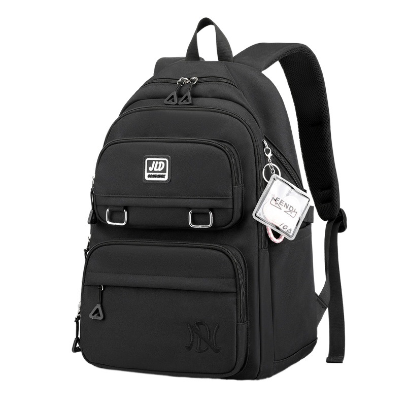Estudiante de secundaria mochila de viaje de las niñas de gran capacidad de moda casual estudiante de secundaria bolsa de ultra ligero de reducción de carga a prueba de agua