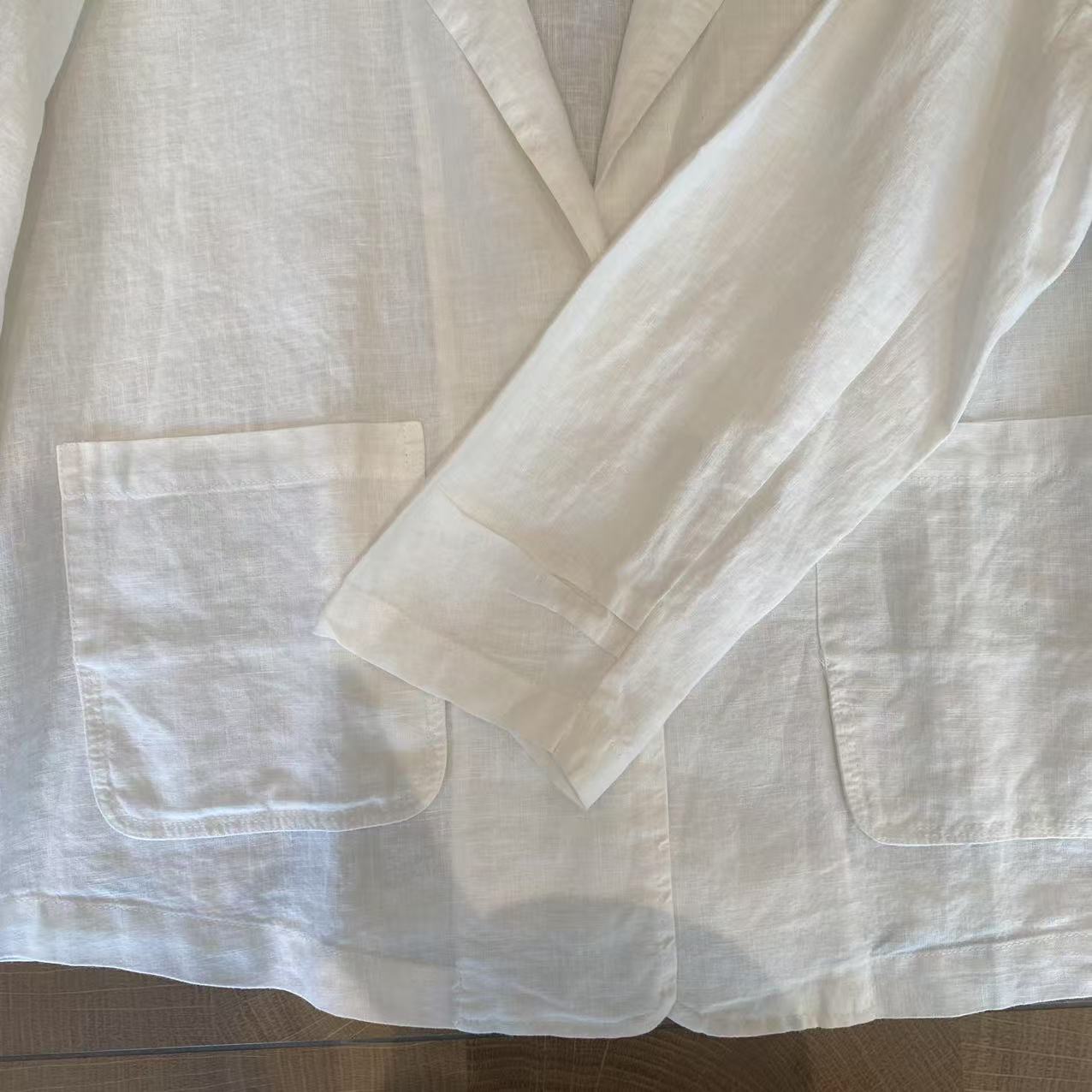 Retro Artistic Cotton-linen Blazer, New Autumn Japanese Style, Loose Casual Slim-fit Versatile Niche Women's Suit Jacket_ecoleips.com