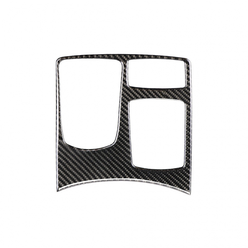 Suitable for Mercedes-Benz Gle Gls M-Class Central Control Multimedia Gear Panel Carbon Fiber Car Interior Modification Accessories