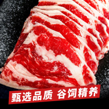 阿根廷进口安格斯谷饲原切肥牛片  后胸肉 200g/份 火锅烤肉食材