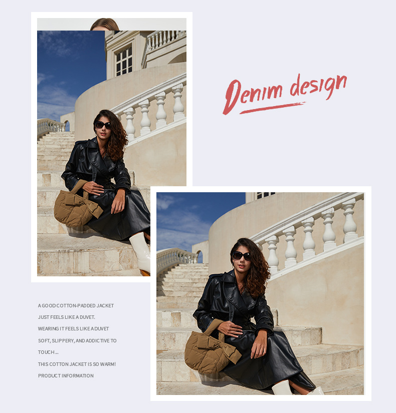 Borsa a spalla donna retrò grande borsa a tracolla elegante_voghion.com