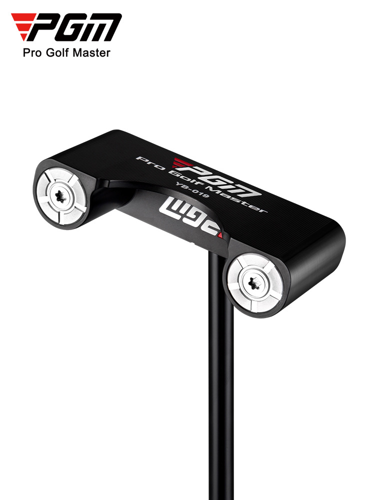 Gậy golf PGM dạng đứng thẳng đánh, trọng tâm thấp, có đường chỉ hướng, chiều dài 34 inch — TUG045-Đen