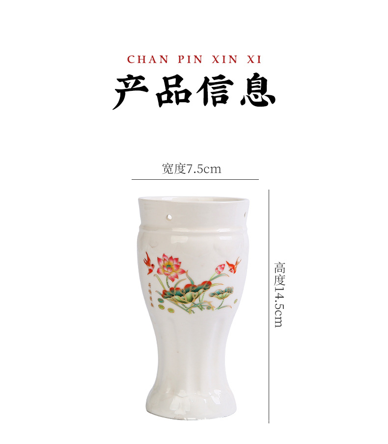 Ceramic Moxibustion Gua Sha Cup Double Layer Jar Warm Therapy Massage Tool with Cloth Sleeve 350g quality and texture