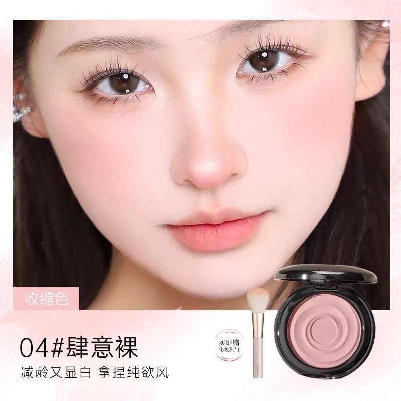 Z04# Wanton Naked + Blush Brush