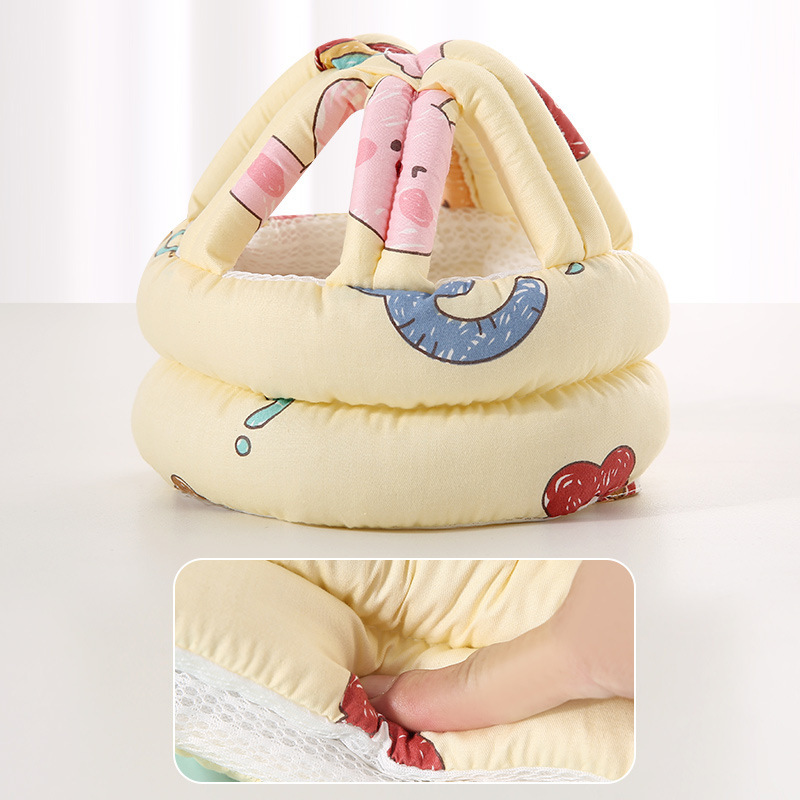 Sombrero anticaídas para bebés Sombrero para bebés pequeños Sombrero antichoque para bebés aprendiendo a caminar Sombrero de seguridad para bebés