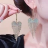 Shiny earrings, style