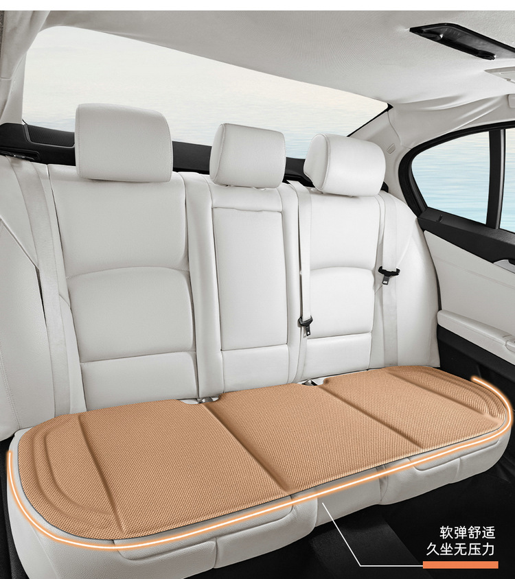 Four-Season Universal Car Seat Cushion, Winter Warm and Non-Slip, Ultra-Thin Polyester Fiber Seat Cushion, High-End Seat Cushion