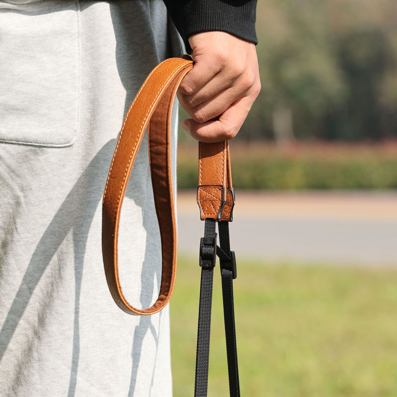 Backpacker Z27 SLR Camera Strap Super Soft Leather Shoulder Strap SLR Adjustable Small and Medium Camera Strap