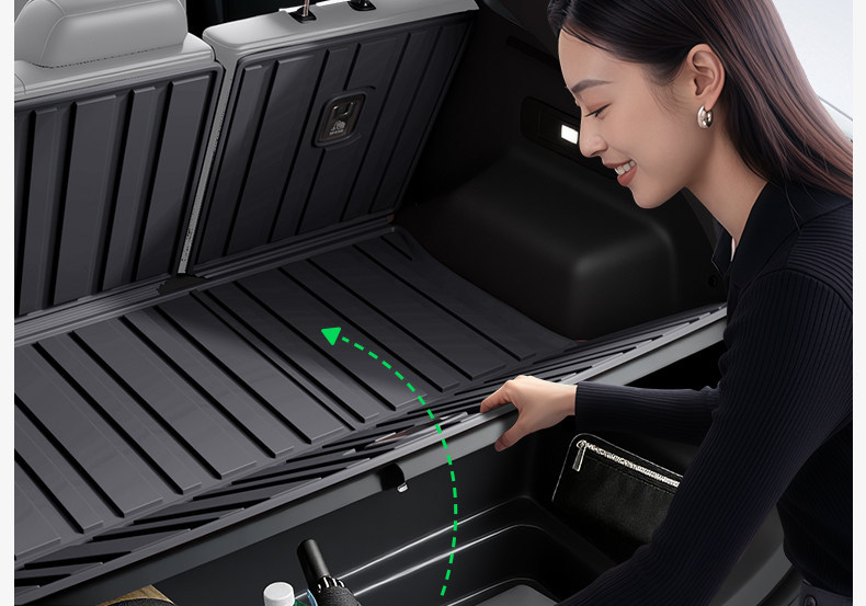 Suitable for 26 models of the Sea Lion 05DMi/EV, TPE integrated trunk mat, modified foot mat accessories
