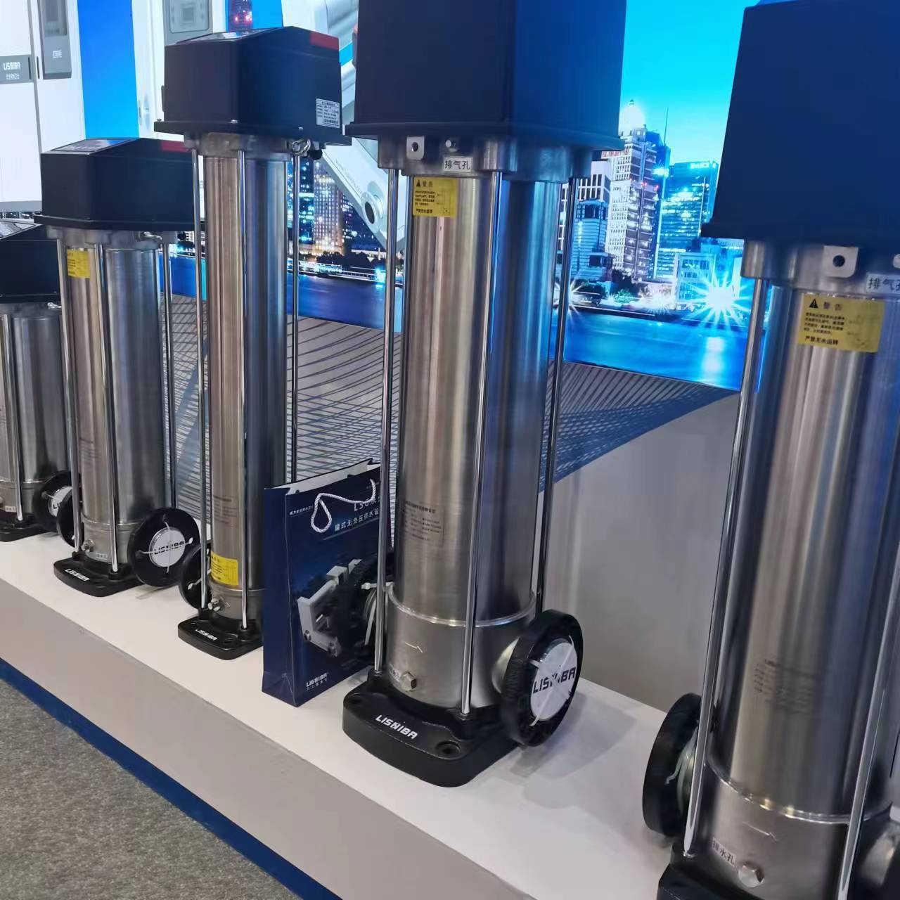 惠沃德防水等级IP68单泵变频多级泵 水冷电机低噪音冷凝水循环泵