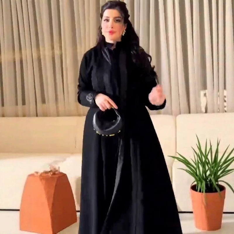 2026 European and American style foreign trade summer long loose-fitting floor-length coat gown dress 2026 European and American style foreign trade summer long loose-fitting floor-length coat gown dress