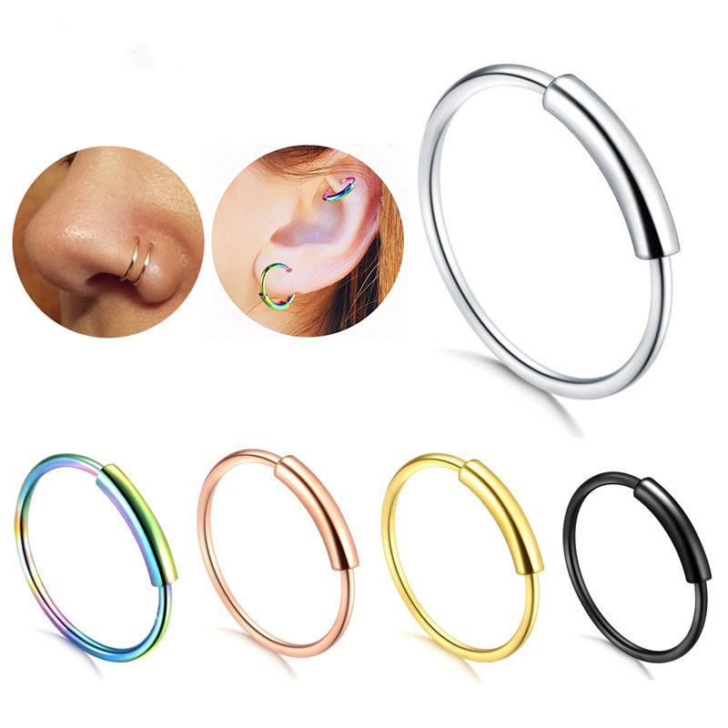 Classic trend fashionable nose piercing stainless steel