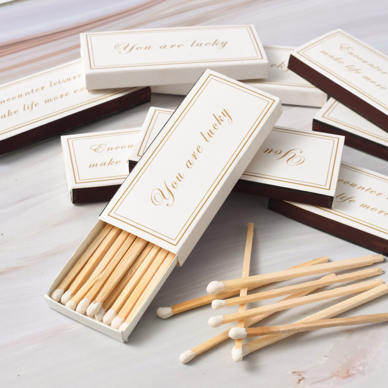 Long Match Vintage Texted Birthday Aromatherapy Candle Match Cigar Birthday Anti-scalding Hand Match Foreign Fire Long Match Vintage Texted Birthday Aromatherapy Candle Match Cigar Birthday Anti-scalding Hand Match Foreign Fire