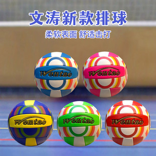 5th International Volleyball Competition with Standard Training Volleyball High Quality Training Volleyball New Cross-border Rainbow Volleyball