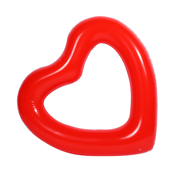 red swimming ring