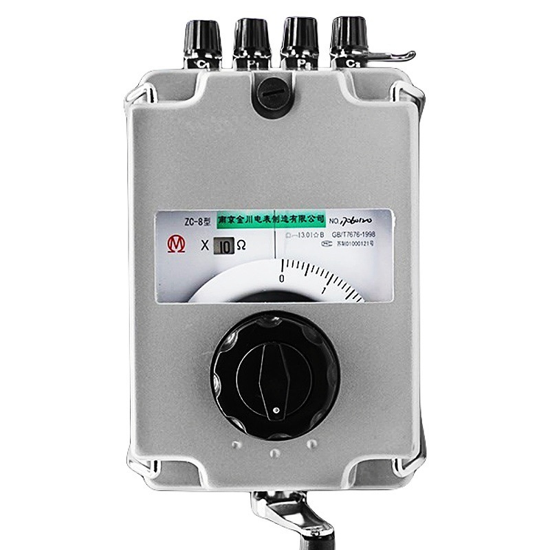 南京金川上海康海接地表摇表ZC-8地阻仪仪工程避雷针防雷接地