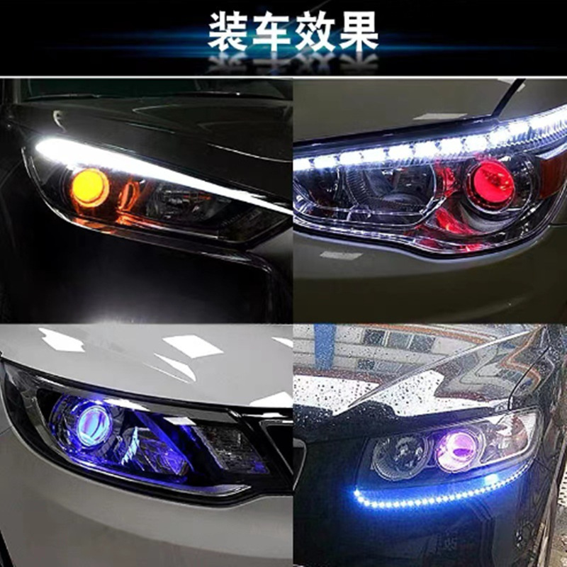 Venta caliente 360 ojos de diablo automóviles luces decorativas LED ojos de ángel de alta apertura ojos de diablo 2 bolsas