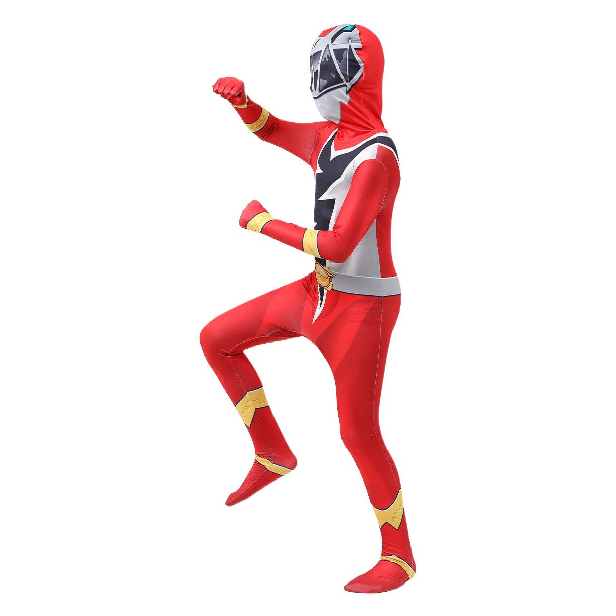Disfraz de cosplay de Halloween más vendido en Amazon, mono ajustado, traje de cosplay, disfraz de Dragón del Equipo Dragón Caballero.