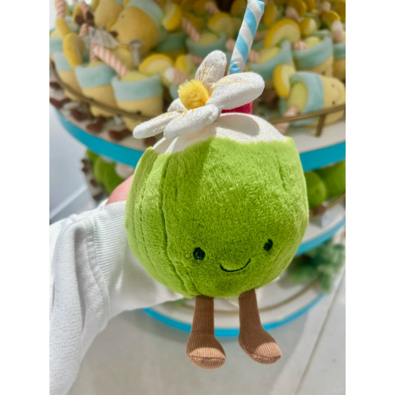 Pequeña colección divertida melocotón mel melocotón suave peluche muñeca muñeca adorable cumpleaños