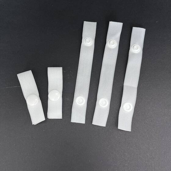 Nail buckle with home textile quilt cover accessories can be made as needed spacing color width plastic four-joint buckle belt