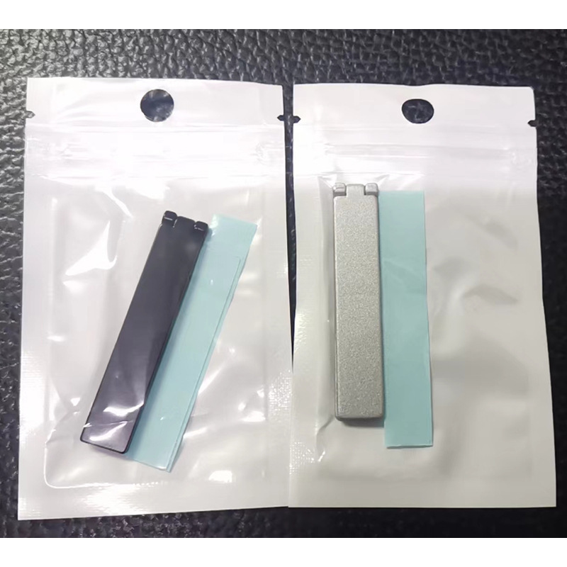 強度工場ミニワンワードクリップ目に見えないバックステッカーメタル折りたたみブラケット粘着中空ワンワード携帯電話ホルダー|undefined