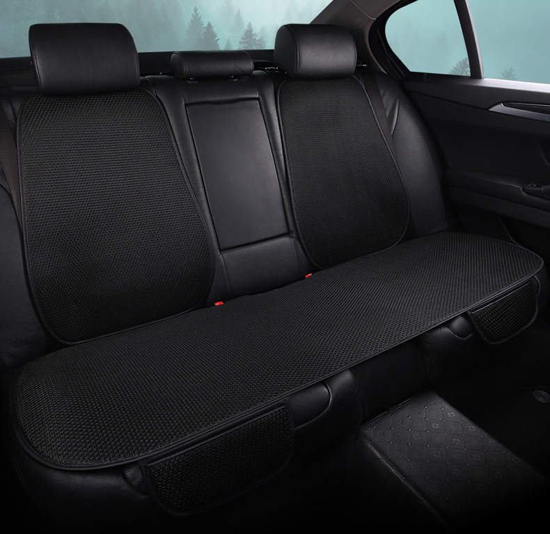 Cross-Border Linen Seat Cushion Anti-Slip Five-Piece Set for All Seasons, Front and Rear Car Seat Cushions for the Driver and Passenger in the Car