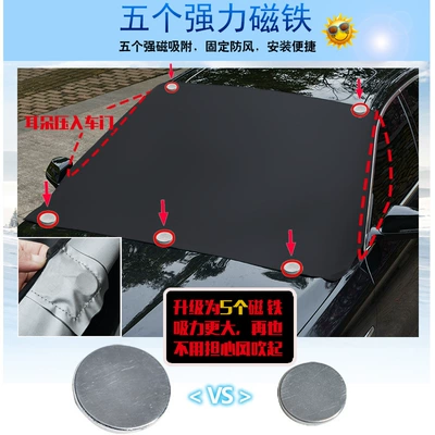 Car sunshade, front windshield sun visor, universal sunshade for front windshield, snow shield