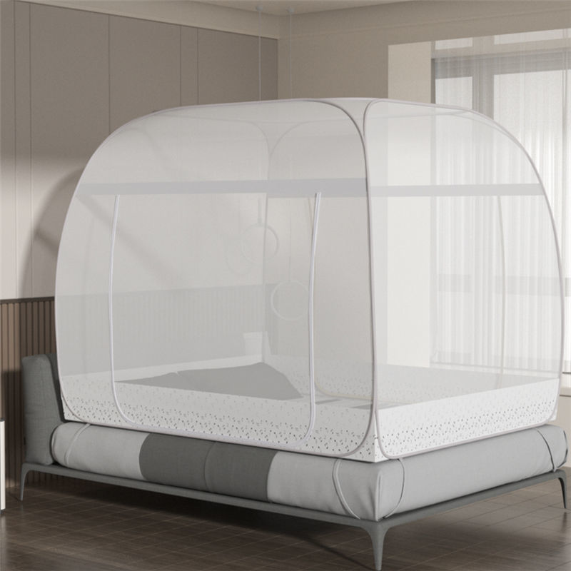 No-Installation Mosquito Net Yurt Double 1.5m Bed Home Double Door Single Student Dormitory Single Door 1.18m m