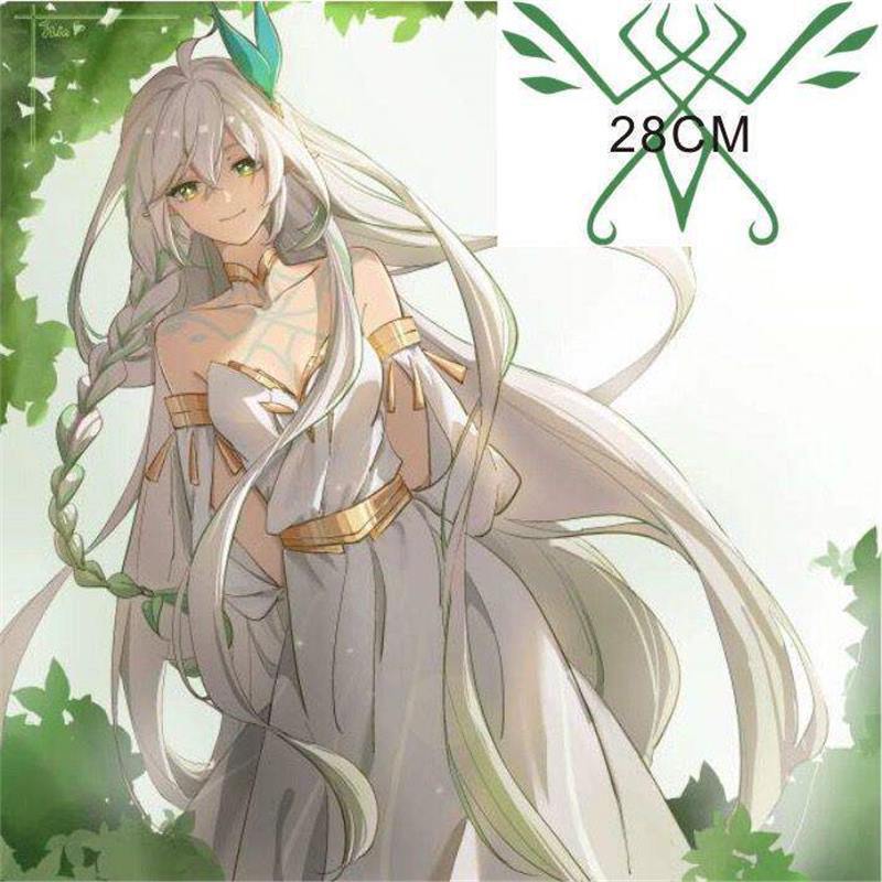Anime Game Genshin Impact Tattoo Stickers, Long-Lasting Waterproof, Great Compassion Tree King Cosplay Event Photo and Video Chest Stickers