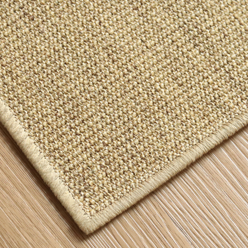 Sisal alfombra sala de estar mesa de café de algodón de lino costura nórdico estilo japonés casa tatami dormitorio balcón estudio alfombra