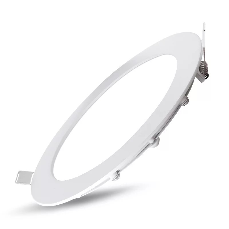 Ultra delgada LED downlight panel incrustado luz de foco agujero redondo lámpara de techo lámpara de agujero lámpara de ojo de buey doméstica lámpara simple