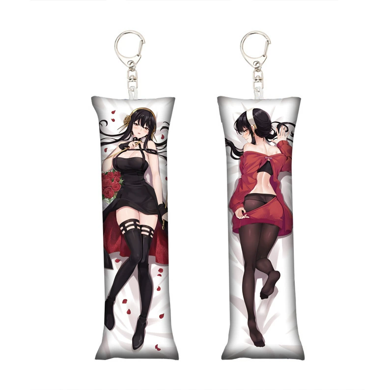 [鬼灭之刃祢豆子小抱枕钥匙扣迷你挂件书包挂件Mini Dakimakura]