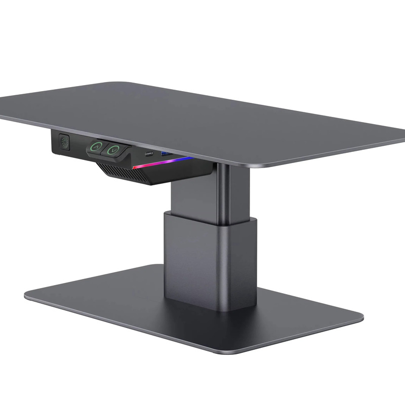 Idock Multifunctional USB Expansion Monitor Height-Adjustable Stand Electric Lift Stand L39