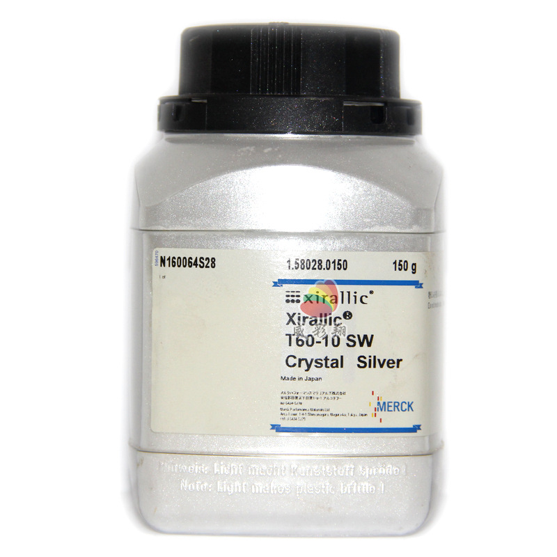 德国进口默克珠光粉XIRALLIC T60-10高亮钻石水晶超白珍珠粉600目