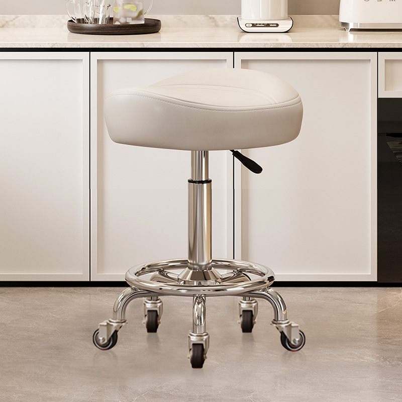 Silla de montar, cocina, cocina, cocina, cocina, silla especial, cajero de recepción, taburete alto, telesilla de rueda universal, taburete de peluquería de belleza