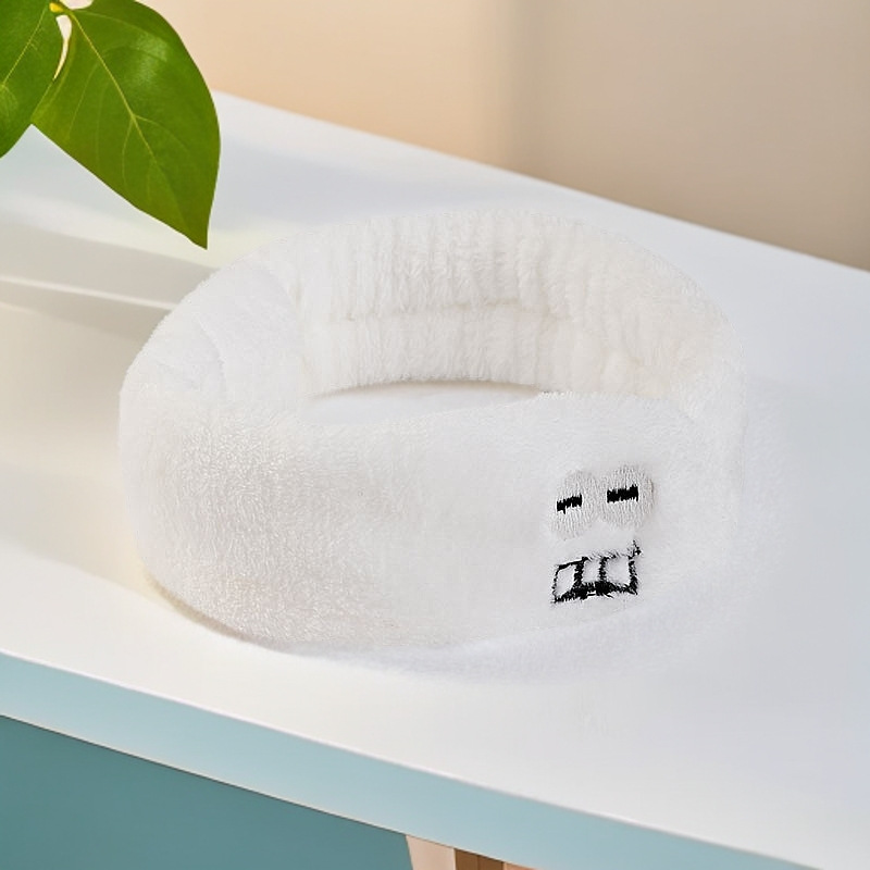 Estilo coreano estudiante lindo diadema tocado accesorios para el cabello pequeño animal Banda para el cabello de las mujeres lavado de cara simple máscara diadema