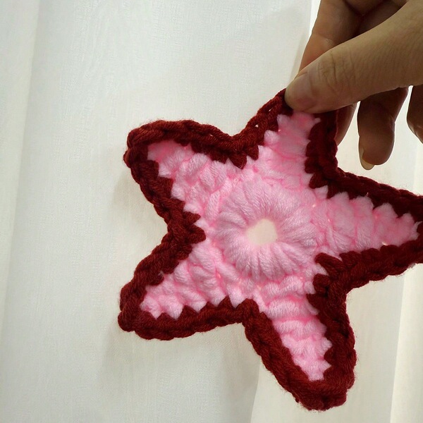elastic hair rope handmade flower-shaped