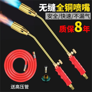 Blowtorch Roasted Sheep's Head Liquefied Gas Type 65 Gas Tank Spray Fire Electric Spark Spray Pig Hair for Waterproof