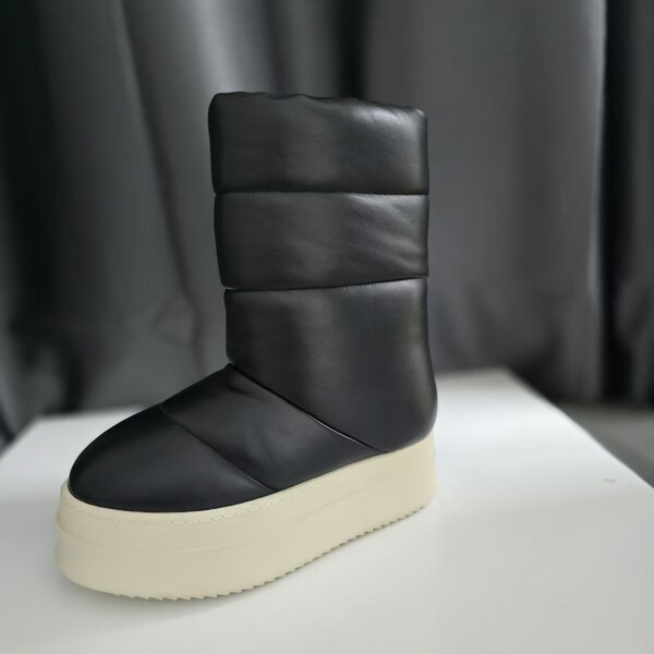 winter keep warm high boots for men and women platform