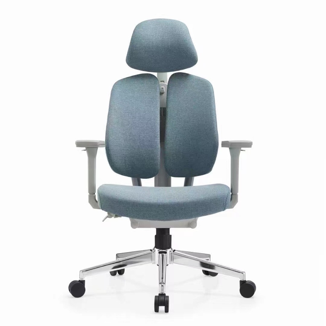 silla de oficina confortable y respirable para personal de computadora giratoria para descansar y trabajar sin cansarse