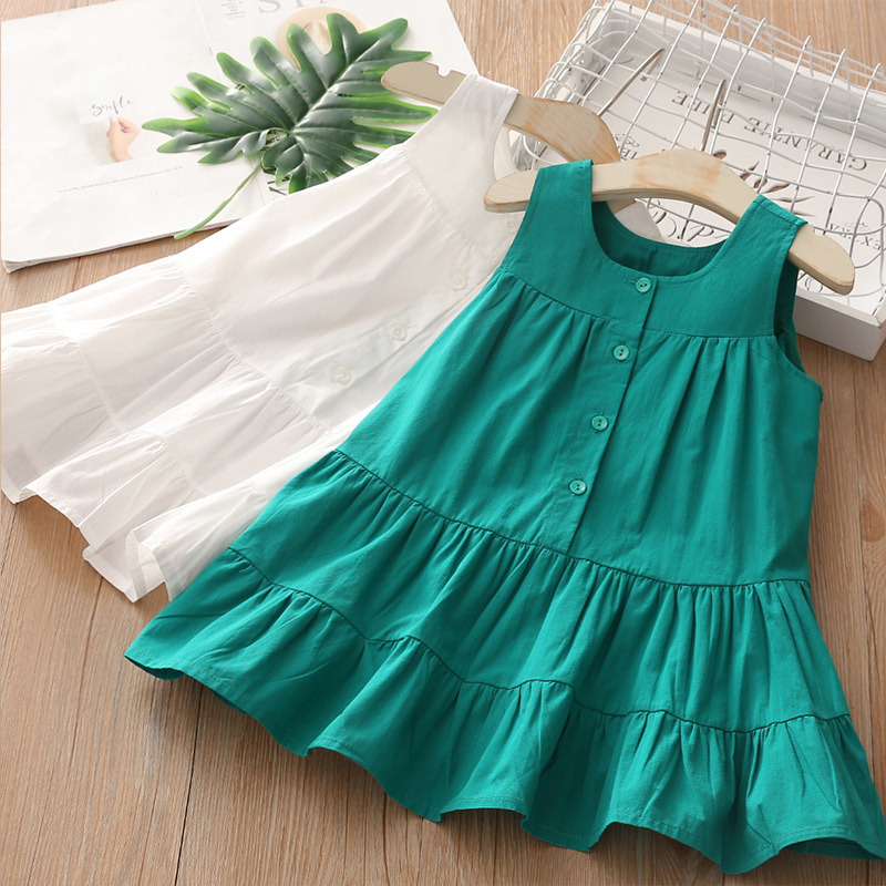 Baby Summer Dress 2025 Children's Clothing Girls Skirt Summer 1 New Style 3 Princess 5 Little Girl Clothes 9 Years Old