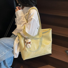 休闲时尚大包包女2025新款百搭软皮手提包大容量通勤单肩托特包