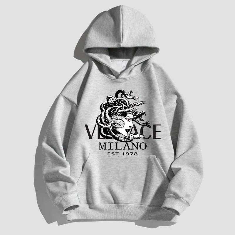 Sudaderas con capucha unisex para hombre, sudadera cálida.