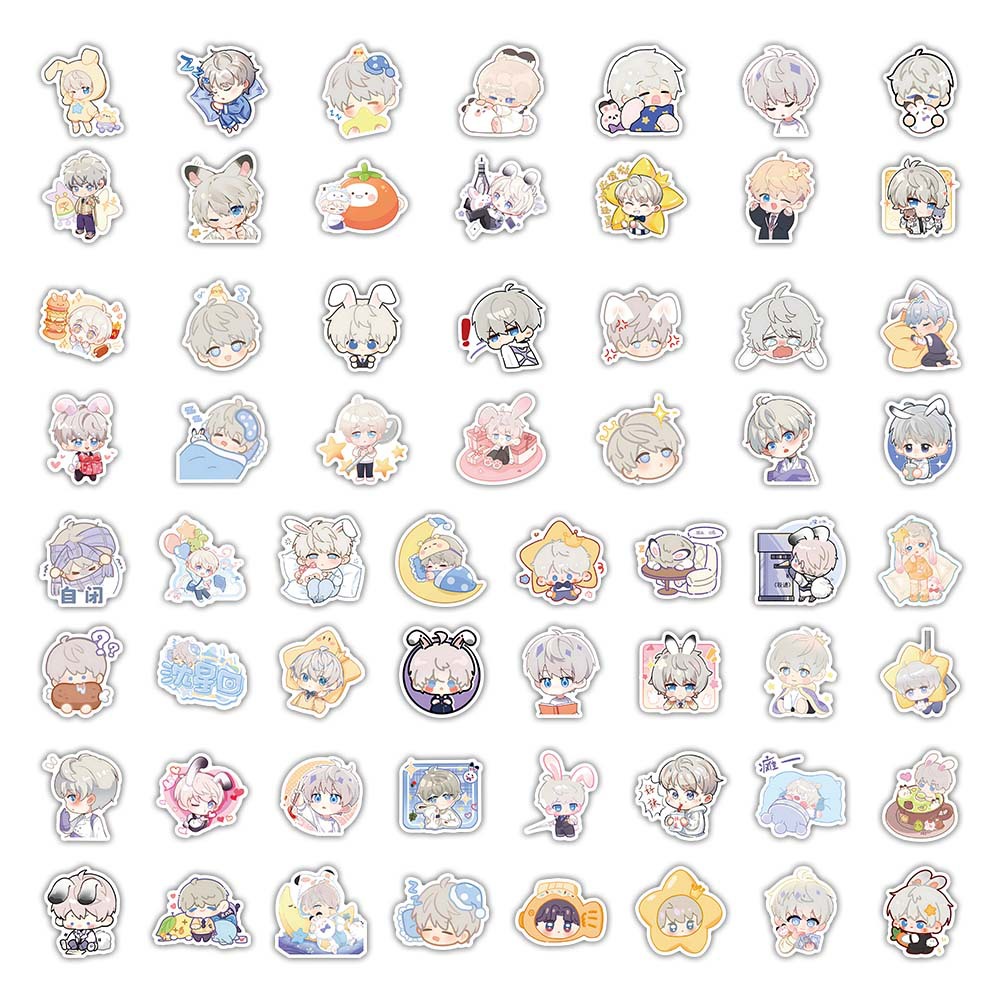 120 nuevos lindos perros de dibujos animados niños como papelería caja de taza de agua de computadora portátil pegatinas decorativas