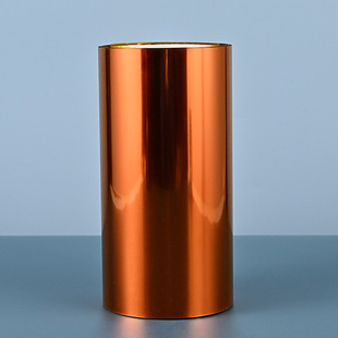 5cPET Red release film factory transparent single-sided fluorine plastic release film Light release PET film isolation silicon oil film